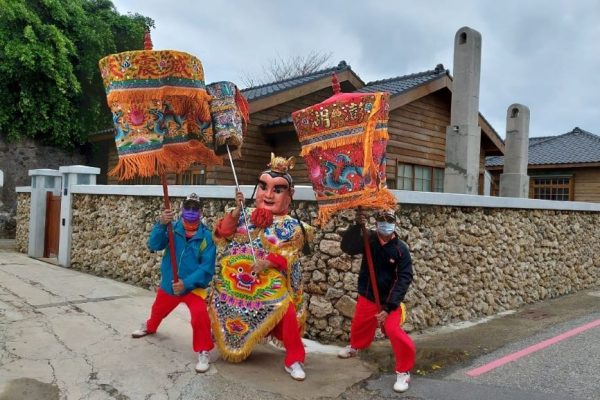 澎湖康安宮 傳統藝術團 涼傘